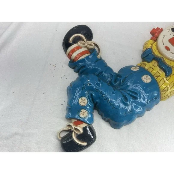 Set 2 Vintage 1977 Raggedy Ann And Andy Wall Hanging Decor Bobbs Merrill Co. 13" - Picture 7 of 14